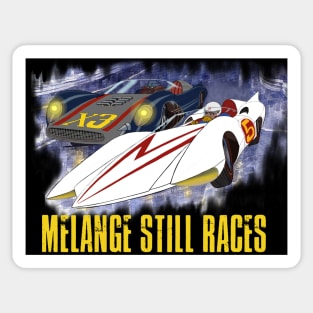 Melange Still Races Sticker